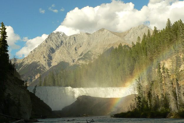 Wapta Falls on the Kicking Horse River