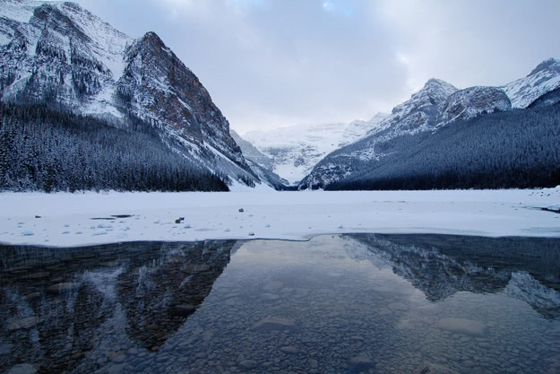 Lake Louise in winter