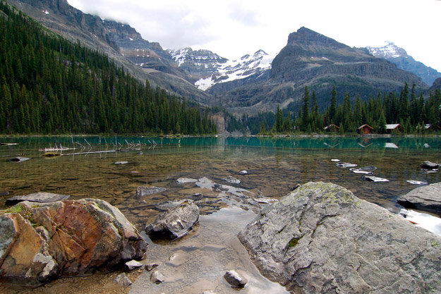 The calm grandeur of Lake O'Hara