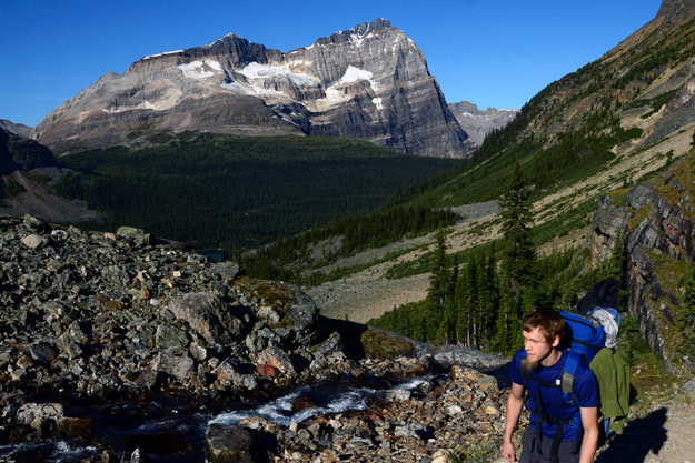 Hiking at Lake O'Hara