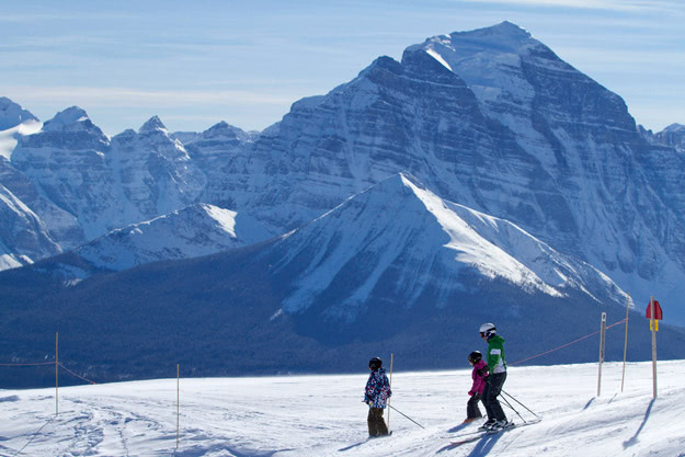 Ski at Lake Louise and bring the family