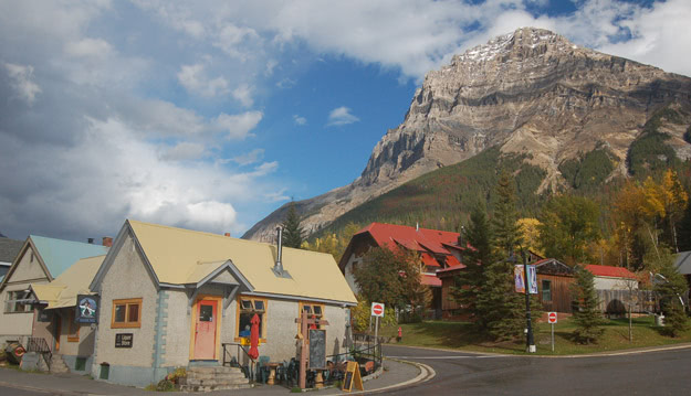 The village of Field, British Columbia